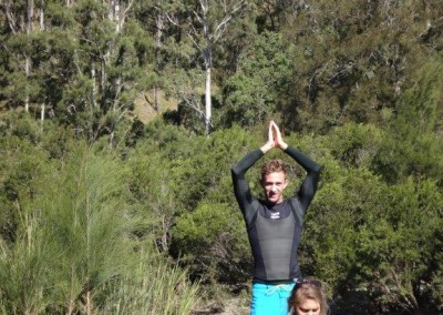 Steve feeling the Zen